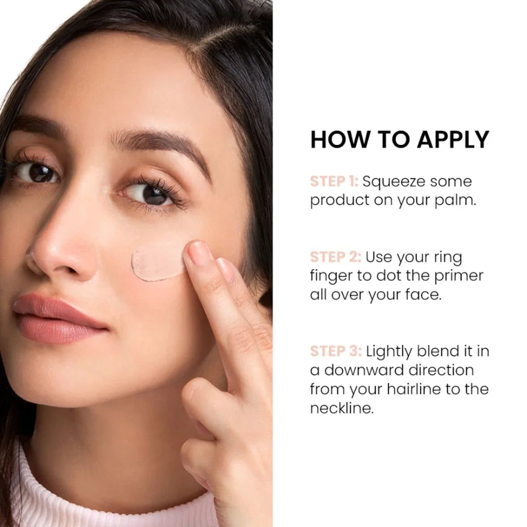 Lakme Absolute Blur Perfect Matte Face Primer | Poreless & Long-Lasting Makeup Base | Waterproof & Brightening | 30 ml image 6