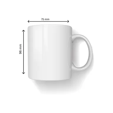 Customized Coffee Mug | Personalized Name & Photo Print Mug | Birthday & Anniversary Gift| Ceramic  350ml thumbnail 1