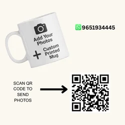 Customized Coffee Mug | Personalized Name & Photo Print Mug | Birthday & Anniversary Gift| Ceramic 350ml image 1