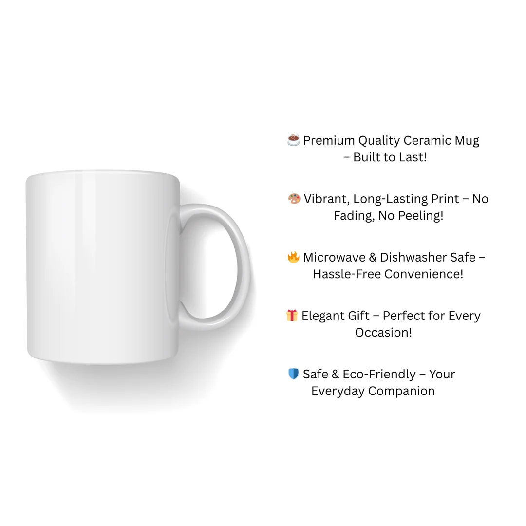 Customized Coffee Mug | Personalized Name & Photo Print Mug | Birthday & Anniversary Gift| Ceramic 350ml image 3