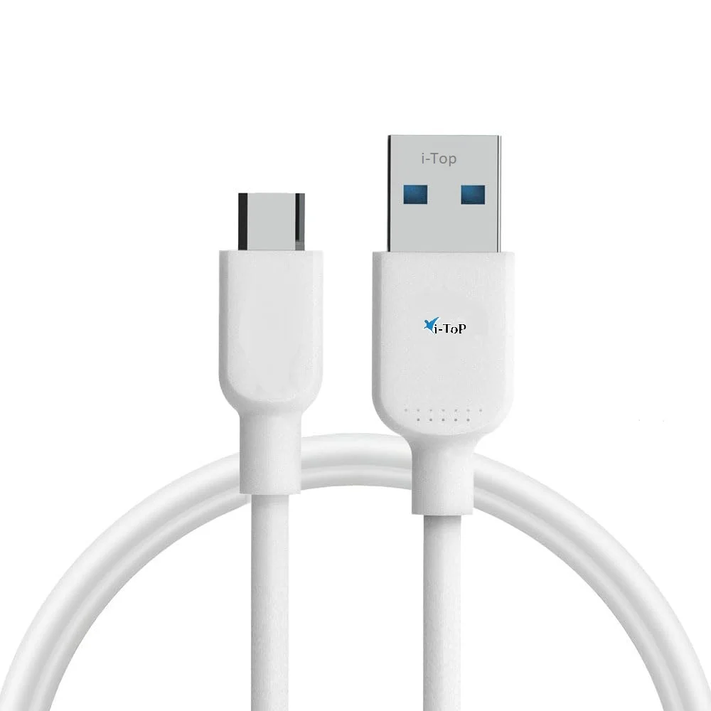 Fast Charging Braided Micro USB Cable | 1.2m Gold & Black | QC 3.0 | Data Sync 480Mbps image 1