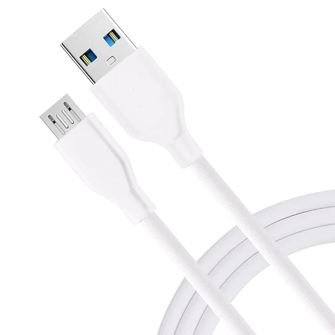 Fast Charging Braided Micro USB Cable | 1.2m Gold & Black | QC 3.0 | Data Sync 480Mbps image 2