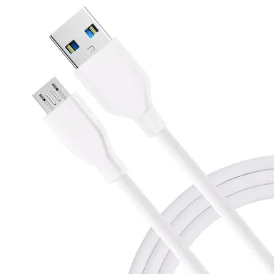 Fast Charging Braided Micro USB Cable | 1.2m Gold & Black | QC 3.0 | Data Sync 480Mbps thumbnail 1