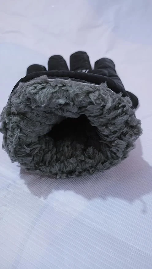 Winter Gloves for Men and Boys | Thermal Fur-Lined Cold Weather Riding Gloves| Windproof Snowproof Outdoor Gloves for Motorcycle and Cycling image 3