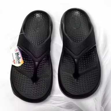 Women EVA Slip‑On Flipflops & Slippers Black | Comfortable Casual IND‑7 thumbnail 0