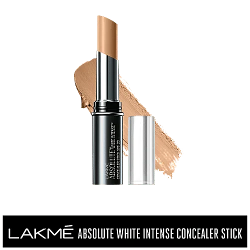 Lakme Concealer Stick | White Intense SPF 20 | 3.6g Fair 01 | Best for Daily Use image 1