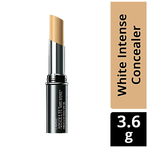 Lakme Concealer Stick | White Intense SPF 20 | 3.6g Fair 01 | Best for Daily Use image 3