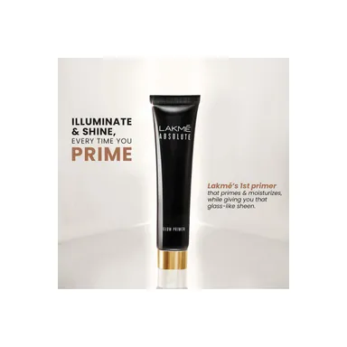 Lakme Absolute Glow Primer | Lightweight Makeup Primer, 30 gm | Glow Enhancing Face Primer for All Skin Types thumbnail 4