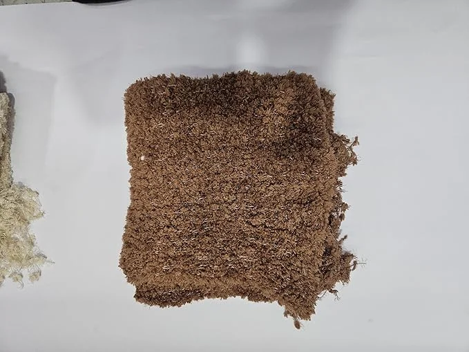 Woolen Muffler Scarf Stole | Premium Unisex Brown Winter Casual Luxurious Soft Warm Accessory image 2