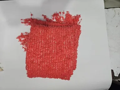 Men and Women Woolen Muffler Scarf Stole for Winter | Premium Warm Luxurious Red Unisex Winter Wear thumbnail 1