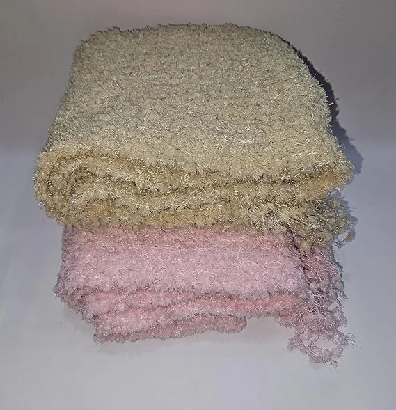 Men and Women Woolen Muffler | Premium Winter Scarf and Stole | Soft and Stylish |Pink | Casual and Party Wear image 3