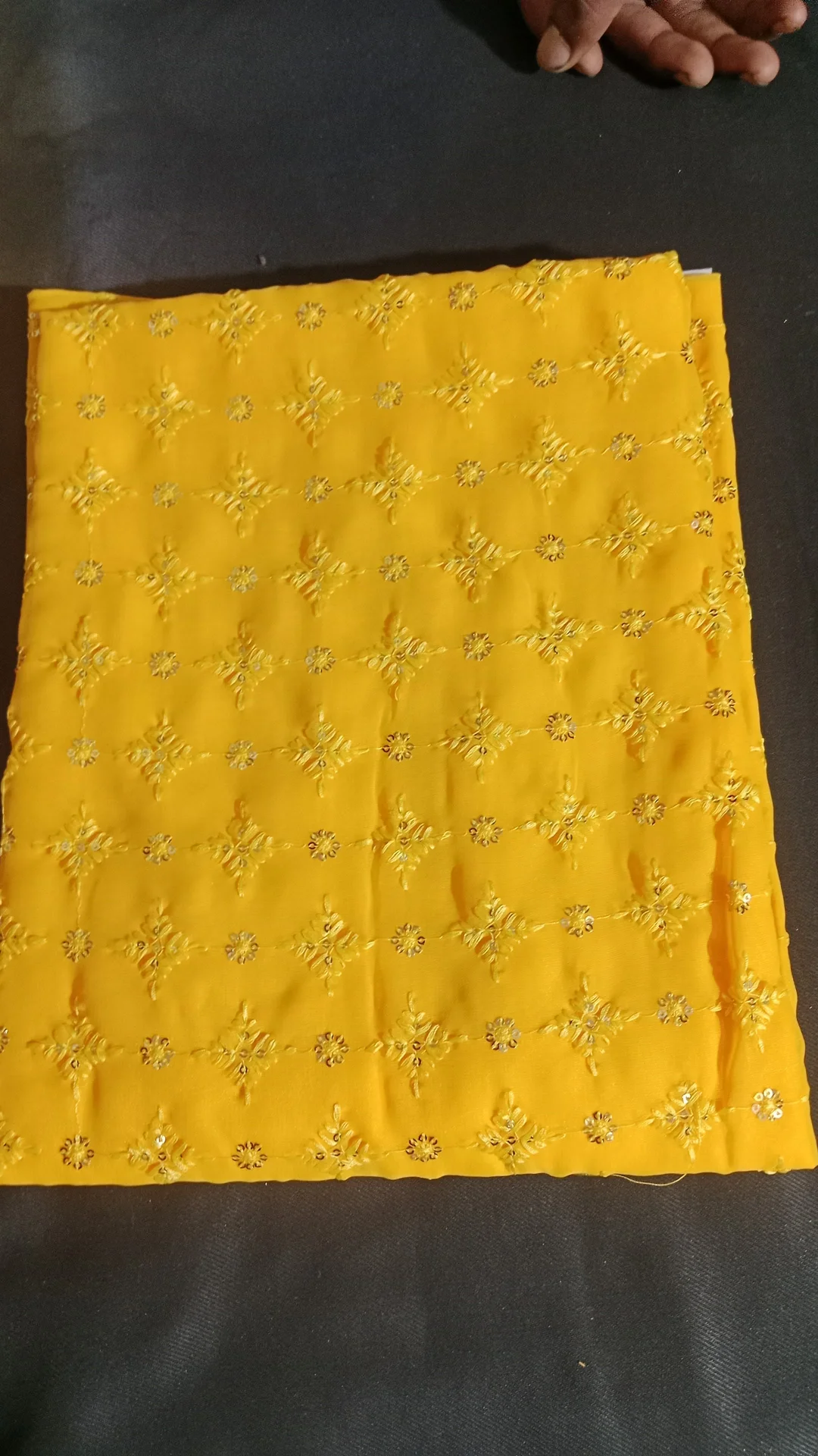 Women Cotton Blend Kurti Suit | Yellow Printed Ethnic Wear | Stylish Casual & Festive Outfit for Women | Comfortable Office & Party Wear image 4
