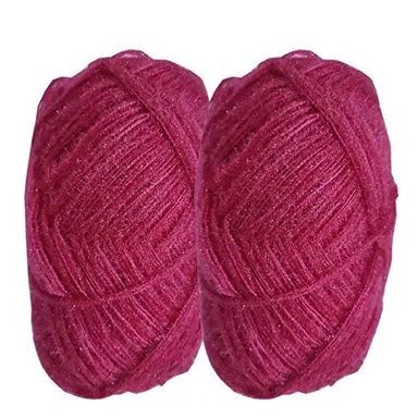 3 Ply Knitting Wool Yarn |Soft Acrylic | 100 gm Each | Rani Colour| Pack of 4|DIY Knitting and Crochet thumbnail 0