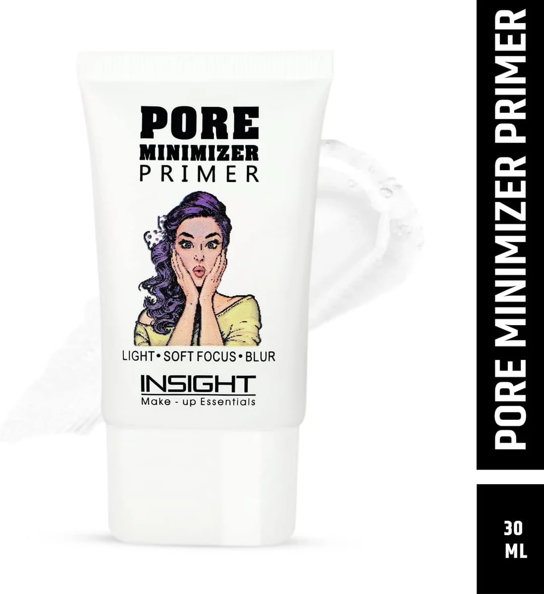 Insight Cosmetics Matte Pore Minimizer Primer 30 ml Oil-Free Silicone Face Makeup Base for Oily Skin & Large Pores India image 2