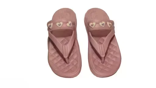 Modern EVA Women Flipflops & Slippers Pink | Trendy Solid Open‑Back Comfort | IND-7 image 2
