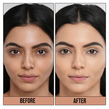 Insight Cosmetics Ultra‑Thin Second Skin Liquid Matte Foundation 20 ml | Long Wear Full Coverage | Lightweight Matte Foundation for Skin Tone Warm Nude thumbnail 5