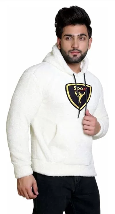 Full Sleeve Winter Sweatshirt| Cozy Fleece Lined| Large Size| Stylish Outdoor Wear image 3