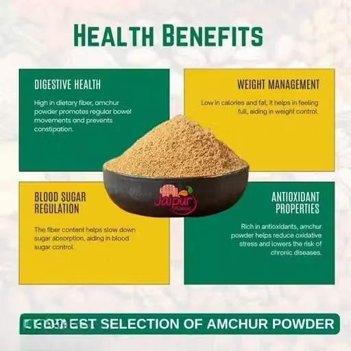 Mango Powder 100g Each | Double Pack Amchur Powder for Chutneys Curries Pickles and Indian Cooking image 4