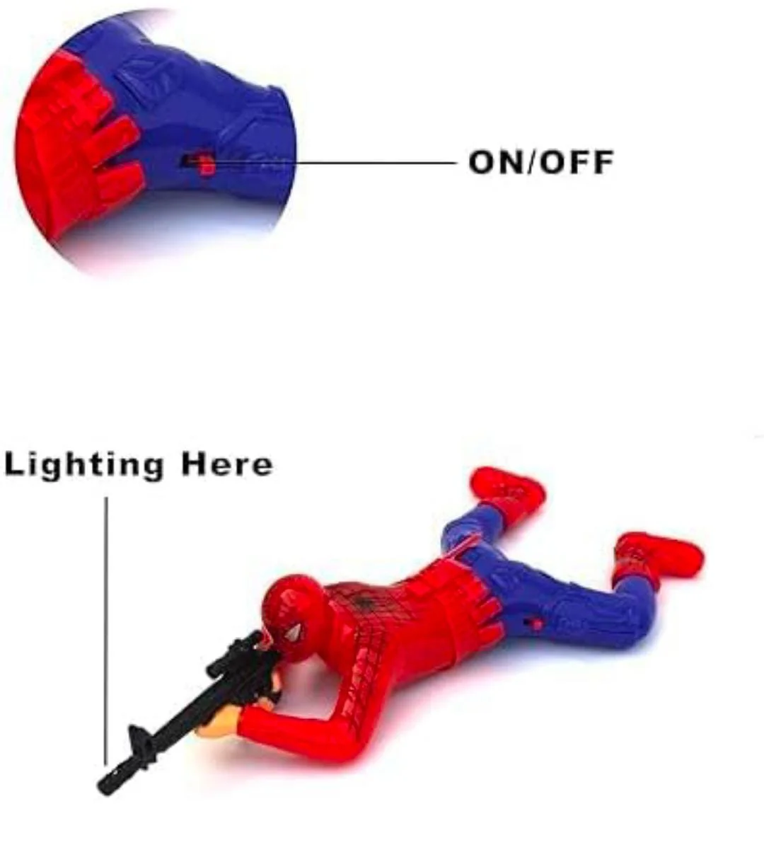 Crawling Action Toy with Toy Gun Lights and Sound for Kids image 4