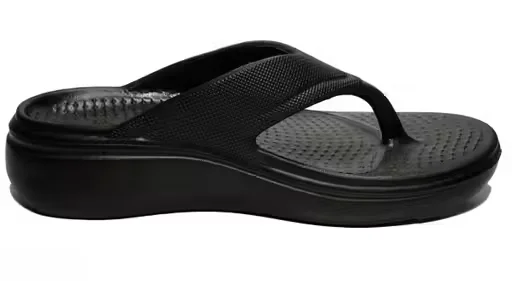 Women Flip Flops | Soft Lightweight Slippers for Summer | Open Back | Textured Sole | Size 5 image 2