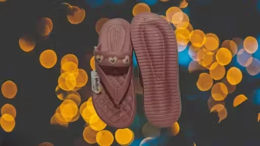 Women EVA Slip‑On Solid Flipflops & Slippers | Lightweight Summer Casual Size IND‑8 image 1