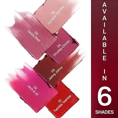 FLiCKA Lip Poetry Matte Lipstick | Vitamin E Enriched | Sulphate Free | Moisturizing | Long-Lasting 6Hrs |4g | Lightweight Matte Lipstick for Women | 05 Teddy Bear thumbnail 3