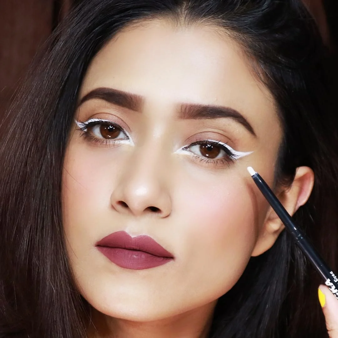 FLiCKA Breathtaking Eyes Twist Kajal | Waterproof Smudge‑Proof Intense Black 0.30g | Dermatologically Approved Long‑Lasting Eye Pencil image 3