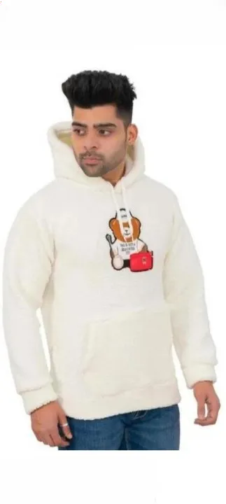 Premium Wool Hoodie Men| Extra Large| Warm & Durable | Casual Outdoor Wear