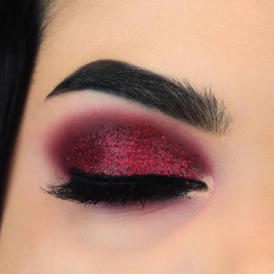 Flicka Pressed Glitter Eyeshadow | Slay the Day Long‑Lasting Waterproof Glitter for Wedding & Party image 3