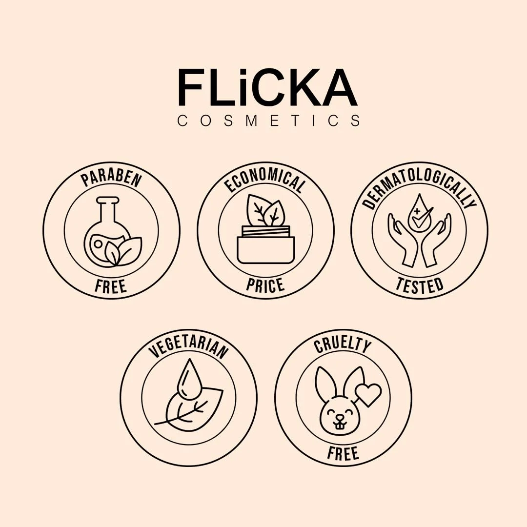FLiCKA Candid Compact Powder | Velvet Matte Finish| Oil Control| Long-Lasting Smooth Waterproof Compact | 03 Caramel 9g image 8
