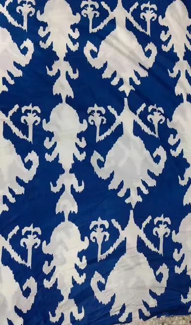 5 Meter Cotton Printed Fabric Lightweight Block Print 44 Inch Wide for Dressmaking, Kurtis, DIY Sewing & Home Décor Projects thumbnail 2