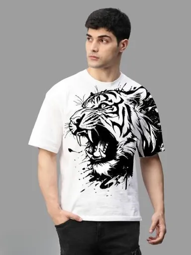 BoldWear Printed Oversize Tee Model - XL thumbnail 1