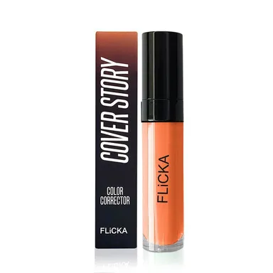 Flicka Cover Story Liquid Color Corrector | Lightweight Long-Lasting Makeup|Dark Circle & Blemish Corrector for  Skin thumbnail 1