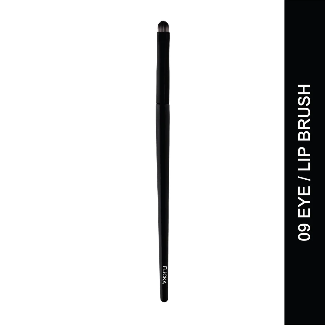 Flicka Cosmetics | 10 Shadow Brush | Professional Eyeshadow Brush | Soft Blending Applicator | Precise Eye Makeup Tool image 1