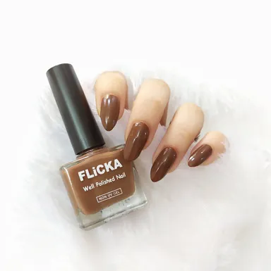 Flicka Well Polish Nail Polish | Long Lasting| Glossy Finish Quick Dry | Affordable Daily Wear Nail Paint for Women thumbnail 1
