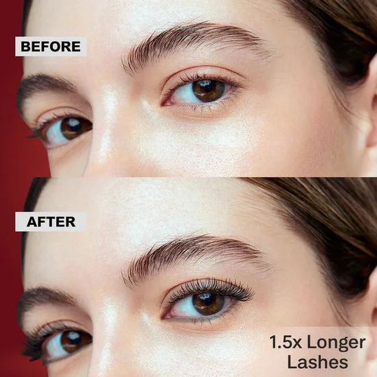 Brand Flicka Lash It Out Waterproof Jet Black Mascara 9ml | Smudge Proof Volume & Length Mascara for Women image 2