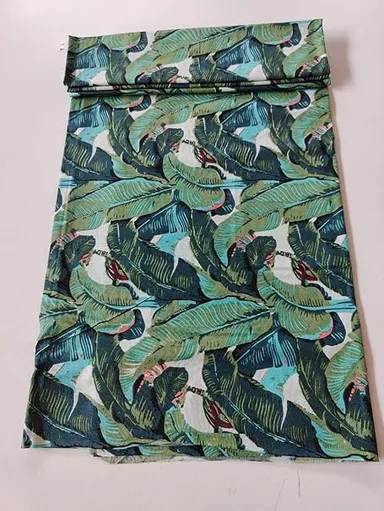 Cotton Printed Fabric 5 Meter Hand Block Print Lightweight Dress Material for Women Sewing|Quilting & Home Décor Craft Projects