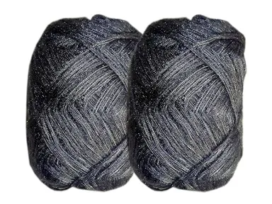 Knitting Wool Yarn|Grey 3 Ply  |Pack of 9 | 100 gm Each | Soft Crochet and Hand Knitting Wool for Sweaters| Scarves and DIY Crafts thumbnail 0