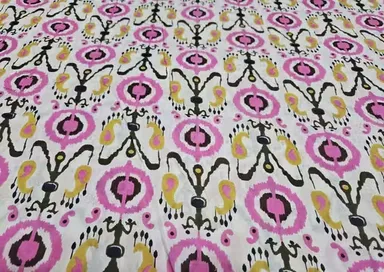 Hand Block Printed Lightweight Unstitched Premium Cotton Material for Dresses, Tops & Home Décor thumbnail 1