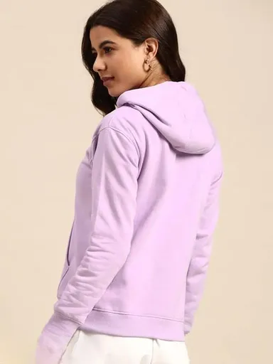 Elegant Woman Winter Hoodie Large | Premium Fleece Oversized Ladies Sweatshirt Jacket thumbnail 1