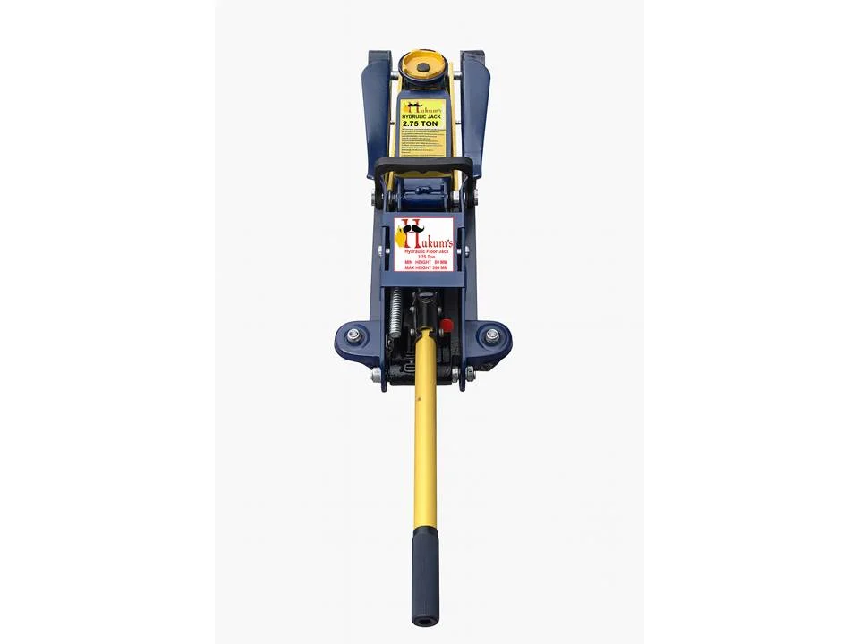 Hukums 2.75 Ton Hydraulic Floor Trolley Jack | 380mm Lifting Height | Heavy Duty Car Repair Jack | Portable Jack for SUVs & Trucks image 4