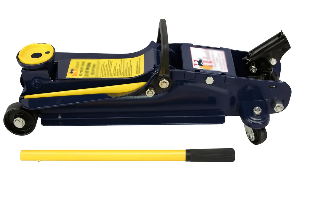 Hukums 2.75 Ton Hydraulic Floor Trolley Jack | 380mm Lifting Height | Heavy Duty Car Repair Jack | Portable Jack for SUVs & Trucks image 2