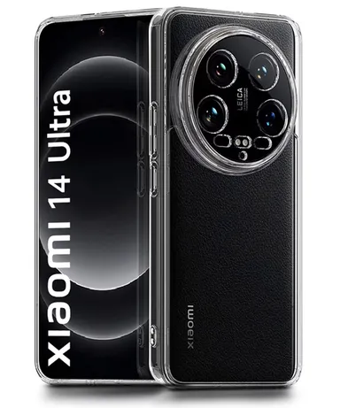 Xiaomi 14 Ultra 5G Soft Silicon Clear Case | Scratch Resistant| Transparent | Flexible Protection thumbnail 0
