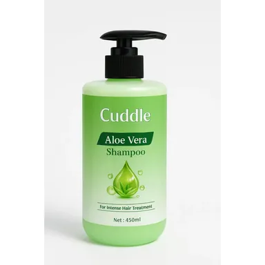 Aloe Vera Shampoo for Hair Fall & Dandruff Control | Herbal Sulphate-Free Hair Cleanser | Hydrating Natural Shampoo for Gentle Scalp Care & Daily Hair Wash thumbnail 0