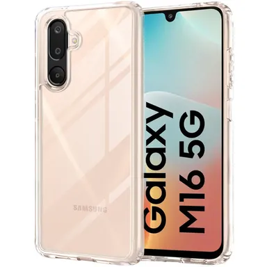 Samsung Galaxy M16 5G | Camera Protection Bump | Slim Hard Cover | Durable Transparent Phone Cover | Ideal for Galaxy F16 5G thumbnail 0