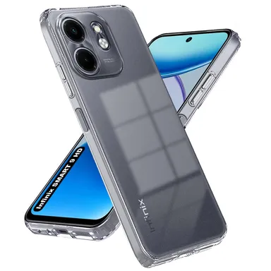 Smart 9 HD Transparent Flexible Rubber Back Cover Case | Clear Soft TPU Protection | Slim Fit| X6532C  thumbnail 2