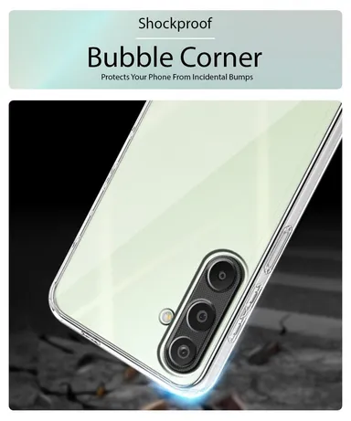Samsung Galaxy M16 5G Back Cover | Shockproof | Transparent | Slim Case thumbnail 1
