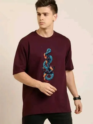 SPAB Men’s Cotton Casual Printed T Shirt | L Size Stylish Summer Short Sleeve Tee thumbnail 0