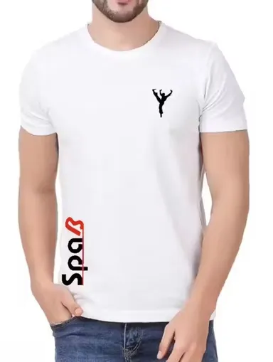 Fancy Stylish Designer Polyester Printed T Shirt for Men – Size S| Slim Fit| Eco-Friendly Casual Wear thumbnail 0