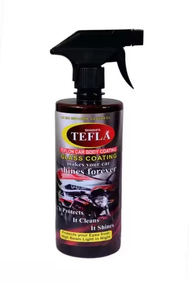 Tefla Car Body and Glass Coating Shiner | Durable Protective Coating | 500ml | For Cars & Bikes thumbnail 0